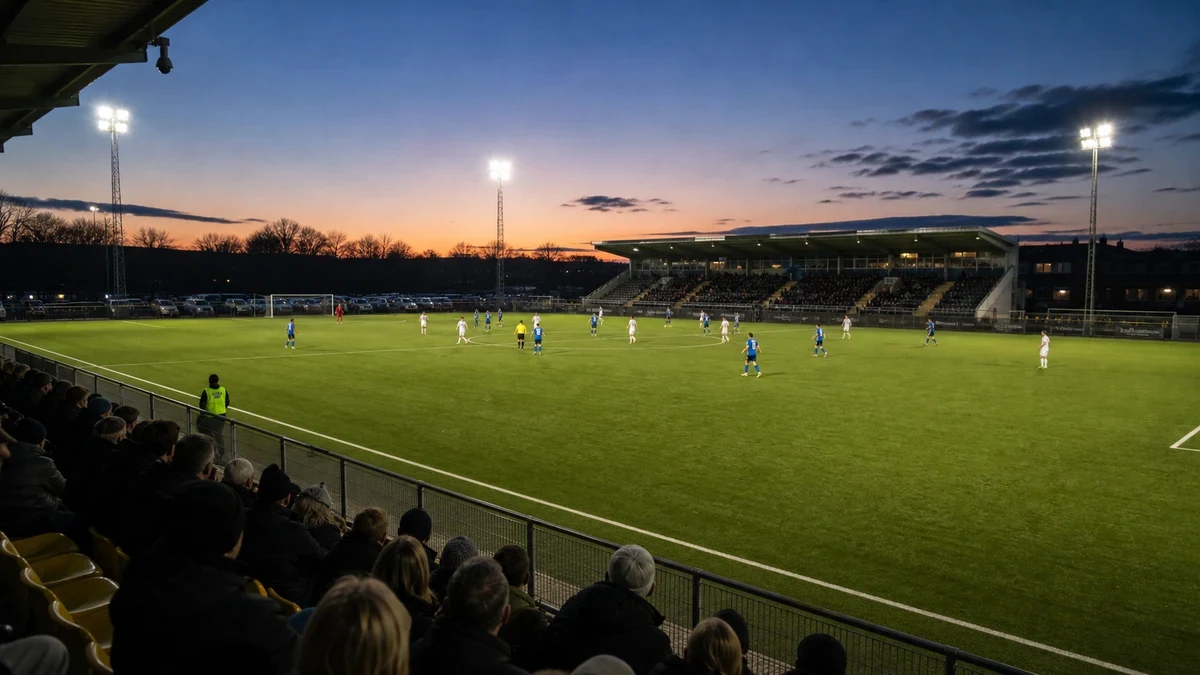 Ottelupäivä suomalaisella jalkapallostadionilla